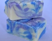 Blue & Lilac Shea Butter Cold Processed Soap