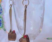 Have Your Chocolate Cake and Wear It Earrings
