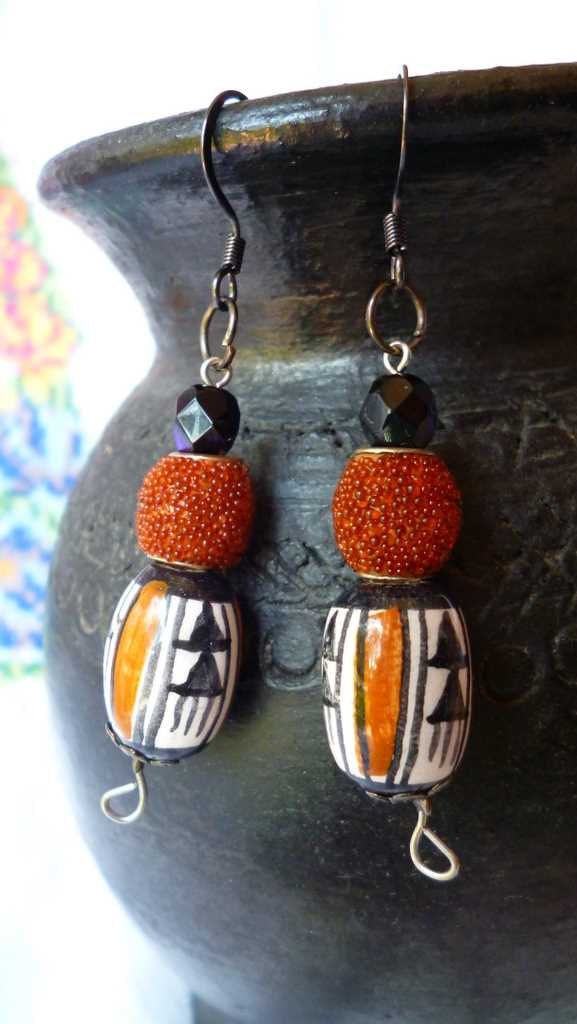 Peruvian Tribal Earrings