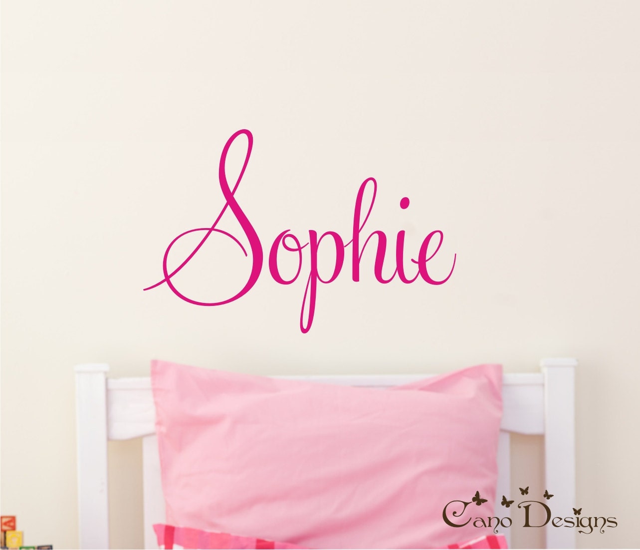 Personalized Name, Custom Name Vinyl wall decal sticker, nursery, kids & teens room, removable decals stickers