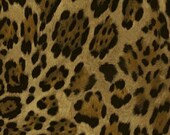 XL Splat Mat - Art Mat Laminated Cotton - Jaguar Print, 55x55 Inches, BPA Free & PVC Free