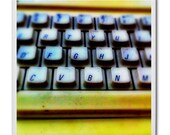 OOK Iic Apple Keyboard Art Coaster Tile Computer Photo