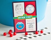 ELMO Birthday Party Invitation - Sesame Street Inspired Birthday Party - Customized Printable Invitation