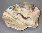 Hand Made Original Free Form Plate Agateware...very special