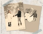 Vintage Christmas Card or Holiday Card