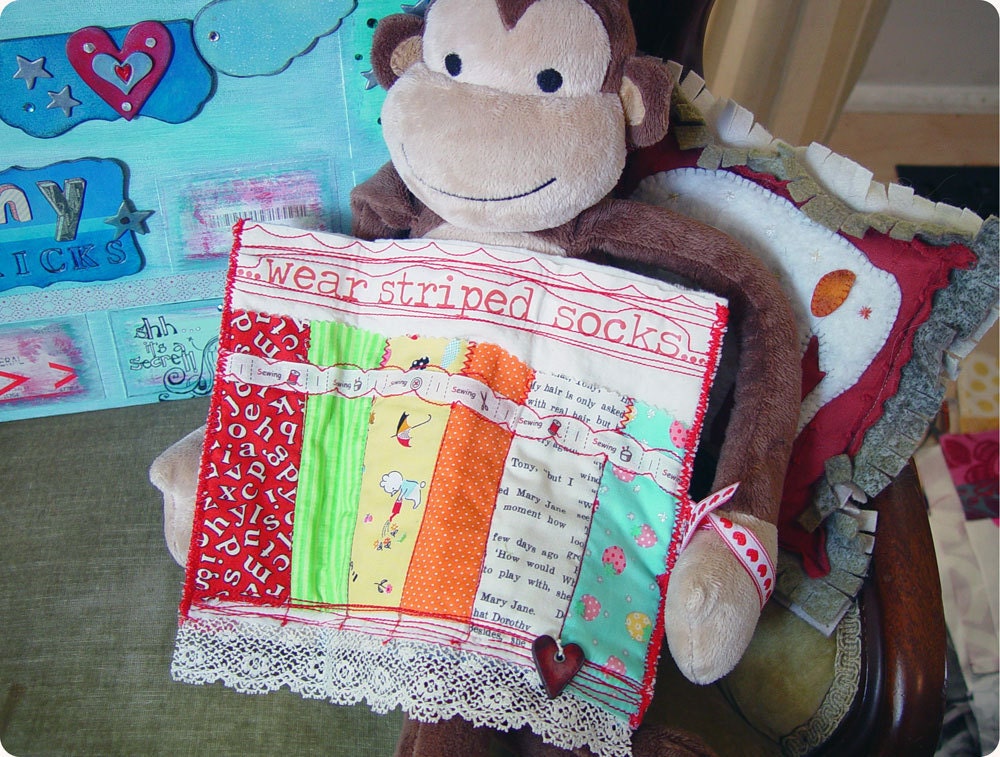 Art supply / pen carrier / drawing roll-up - journaling on the go