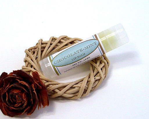 Natural lip balm - Chocolate Mint