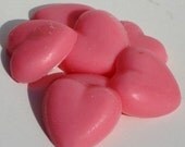 Pink Sugar Soy Candle Tart Hearts