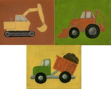Construction Series - Set of 3 8x10 PRINTS