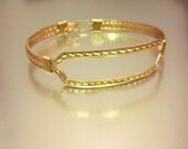 Art Deco Twisted Goldwire Bracelet