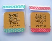 2 Mini Notecards with Matching Envelopes - Kid Quotes