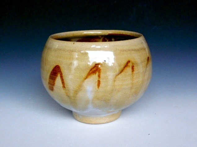 Tea Bowl - Cream Glazed