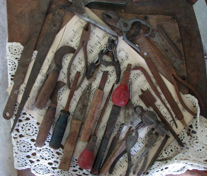 lot of vintage tools, instant collection