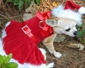 Little Miss Claus - Christmas Dog Dress