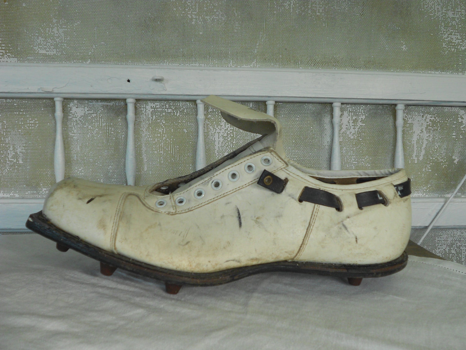 Vintage Football Strider Kicking Shoe- Lefty