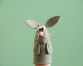 Bunny Rabbit Finger Puppet, Bruno