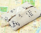 Tissue Pocket- Panda Playtime