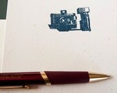 Retro Camera stationary set hemp paper eco-friendly envelopes photography