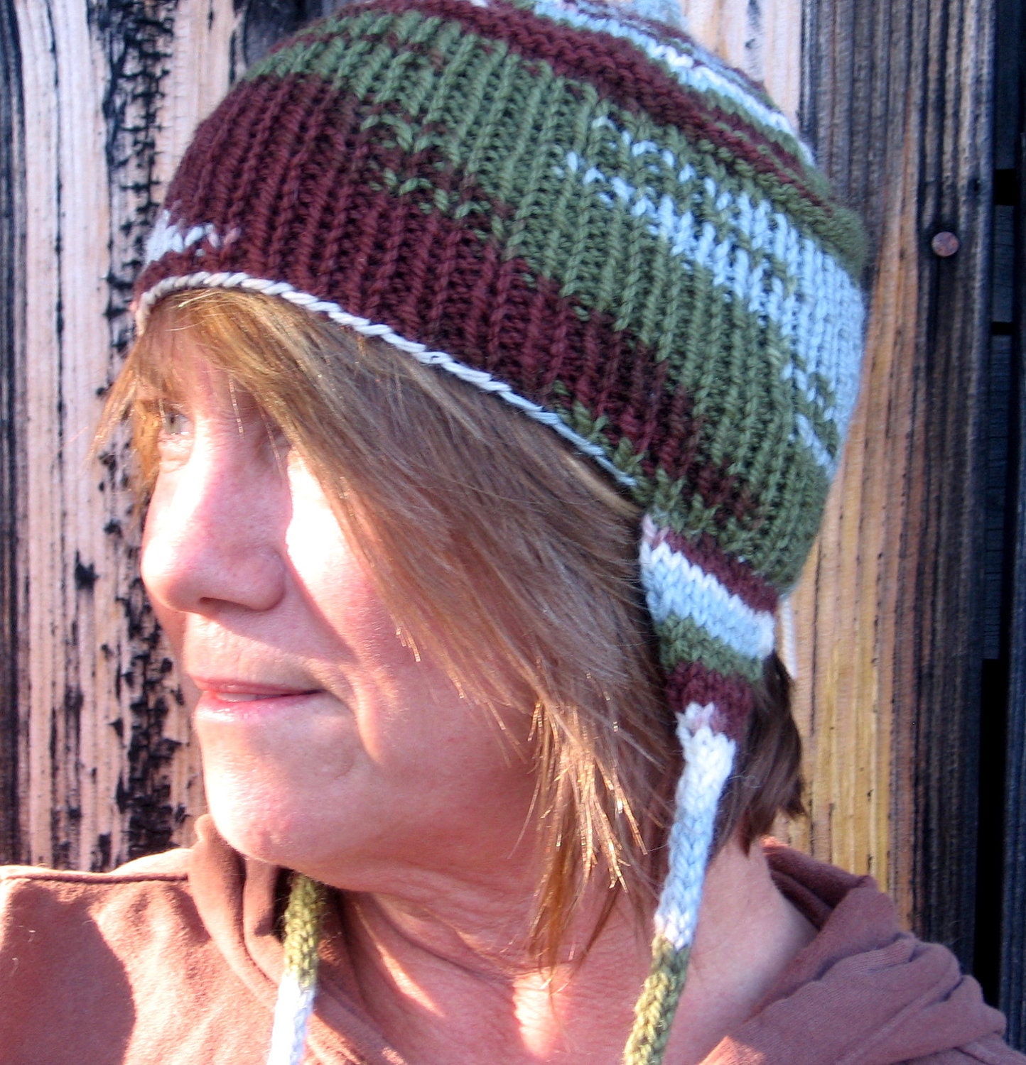 Wool Sherpa-Style Earflap Hat