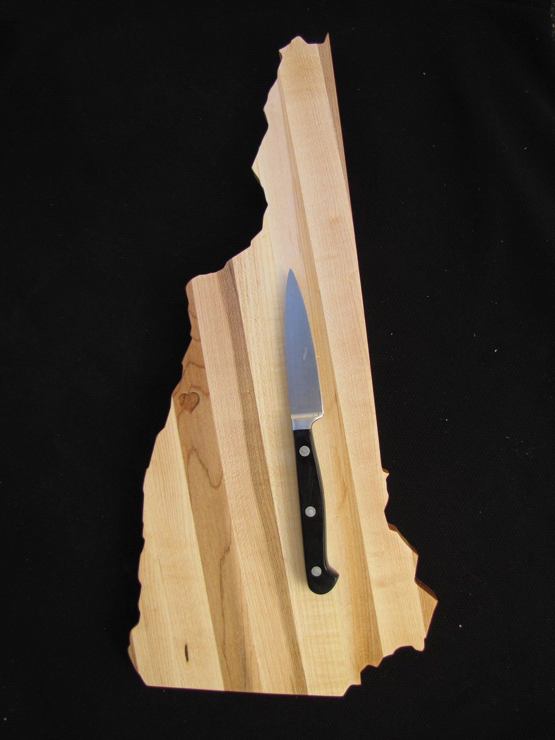 New Hampshire Cutting Boards State Shaped by WoodBoB.COM