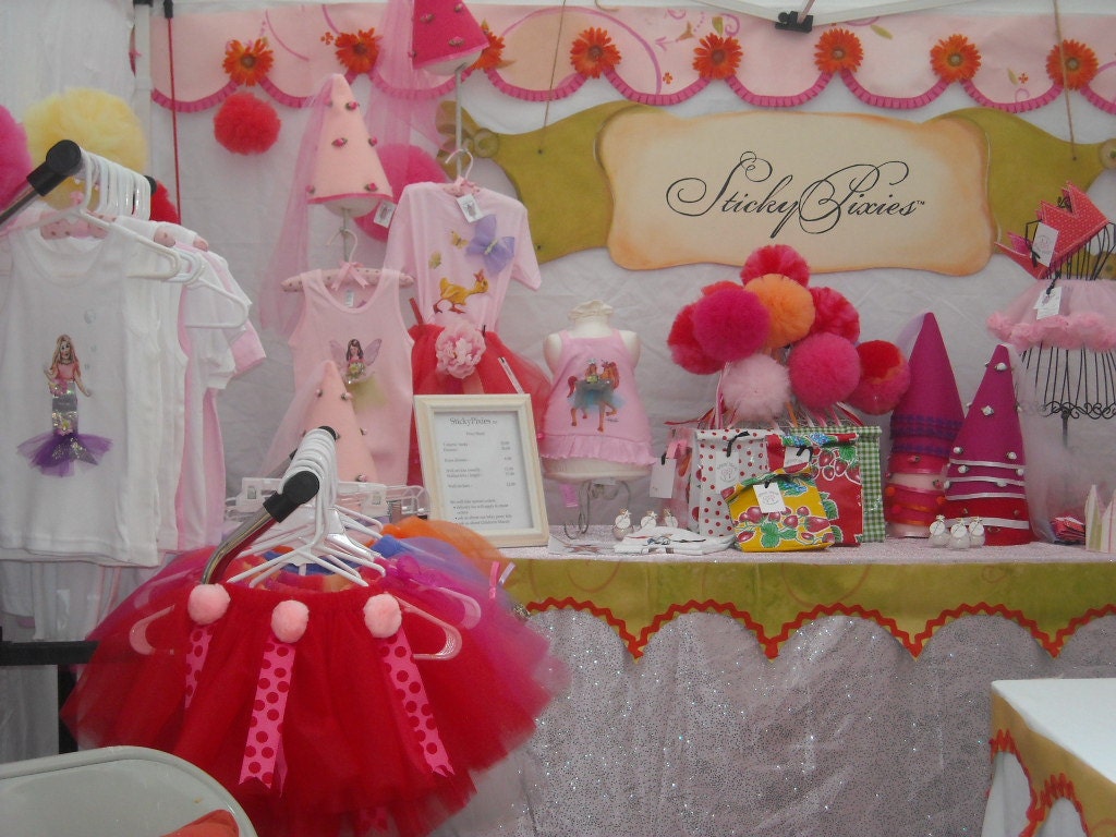 Crafters Business Idea- Sell StickyPixies merchandise at your local craft shows