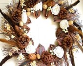 Vanilla and Chocolate Wreath