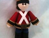 Toy Soldier Ornament Quilled Paper