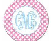 Personalized Girls 10" Melamine Plate