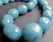 Tessa...Angelite Hand Knotted Necklace