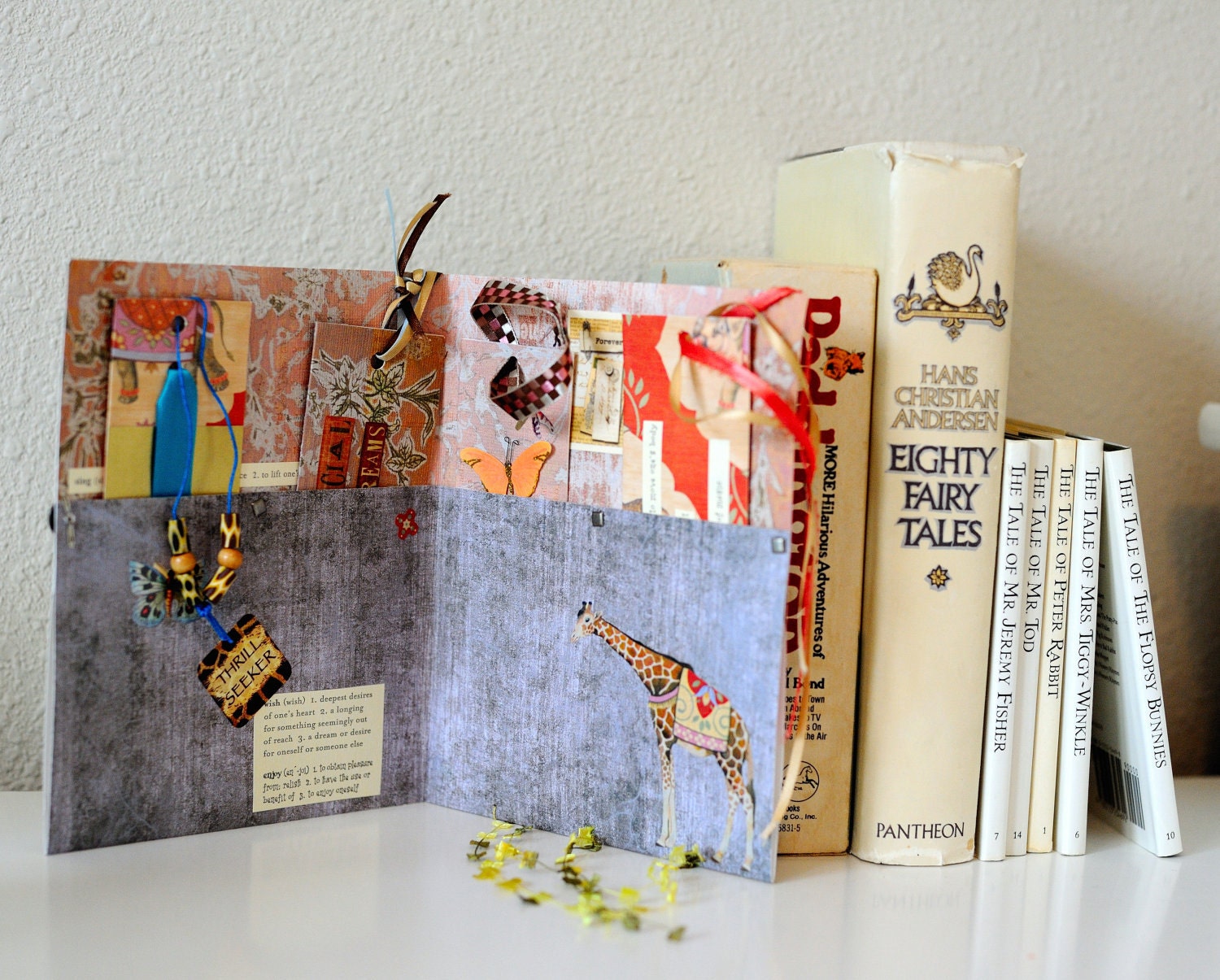 Whimsical Jungle Matching Bookmark and Gift Card Set