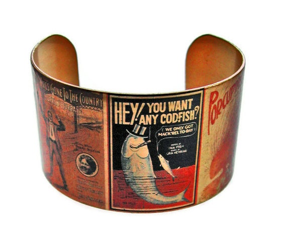 Weird Piano Sheet Music cuff bracelet brass adjstable
