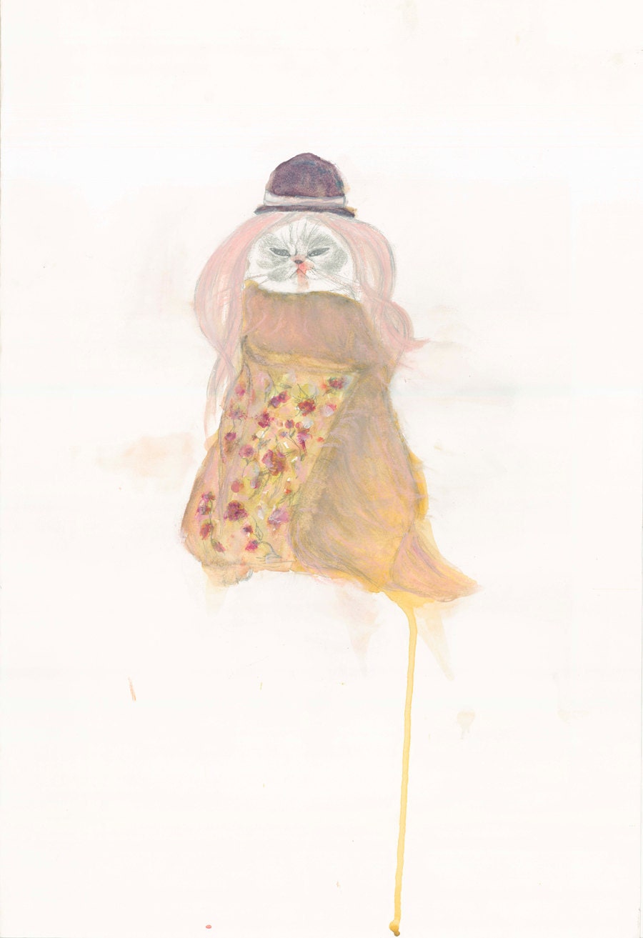 Winston, A 16" x 20" Print By: Allison Harvard