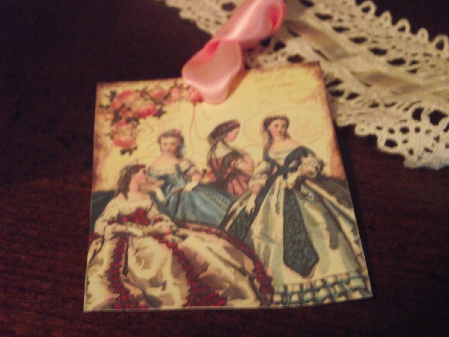 Amica  Mia  Vintage  Ladies  Gift   Tags