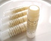Bacon Lip Balm for Men or Women - Vegan because there is no bacon in this vegan lip balm MADE FROM SCRATCH using edible oils