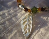 Fall bracelet with genuine Austrian Swarovski crystal