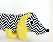 NEW Wiener Dog Plush Dachshund Toy WAYLON