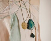 Real Leaf Necklace - Nasturtium - Real Plant Jewelry - Green Pendant - botanical jewelry - Magical Autumn Colour