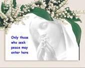 Virgin Mary PIF Two Free to Print Mary's with Message