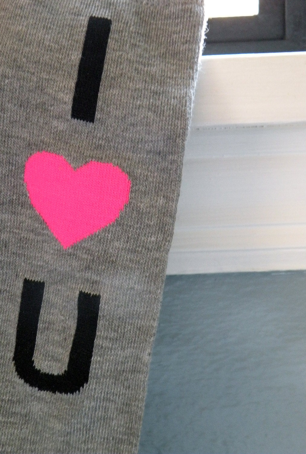 Baby Leggings for Girl or Boy - I (Heart) You