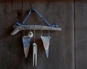 scrap and found art mobile