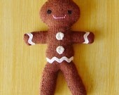 The Gingerbread Man knitting pattern PDF