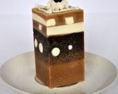 Coffee Cake Handmade Cold Processed Soap