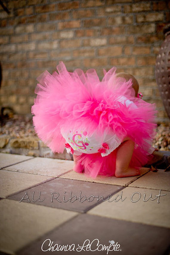 Embroidered Birthday Bloomers with bows