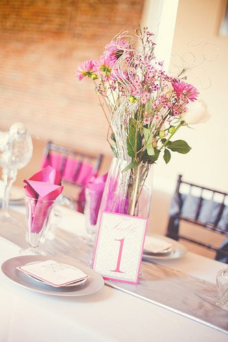 Customized Table Numbers