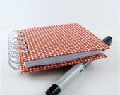Small Notebook / Burnt Orange Geometric
