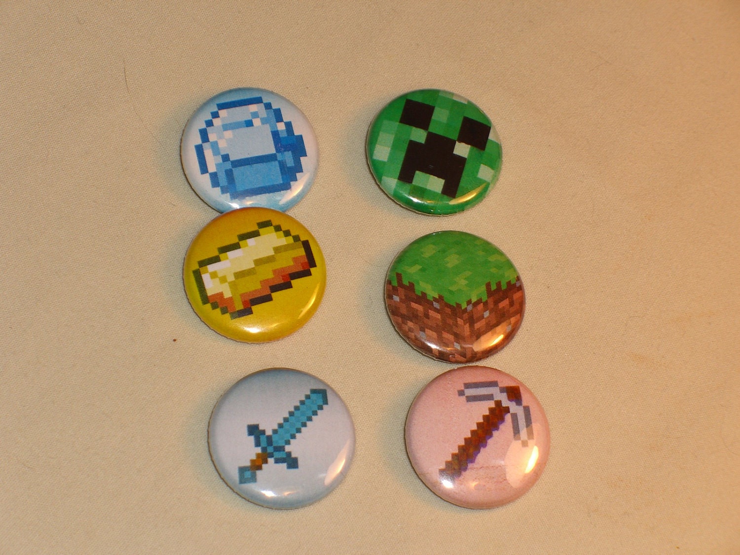 Minecraft Button Set