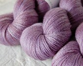 Shine: Merino Tencel Fingering Weight Yarn Orchid