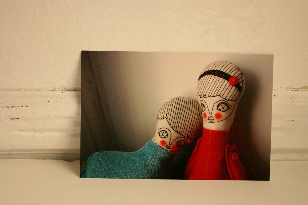 Sweet Couple   (set of 4 postcards)