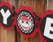 Sock Monkey Banner