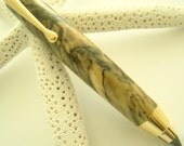 Handcrafted Spalted Hackberry Wooden Artist Sketch Pencil Free Shipping